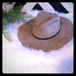 BCBG suede hat